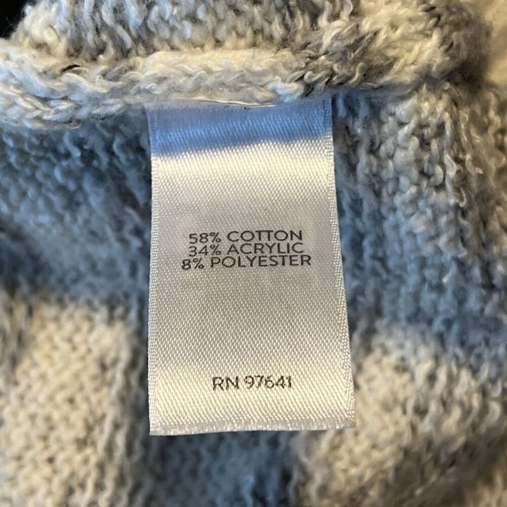 J. Jill‎ Women's White Fair Isle Nordic Pull Over Sweater Size Small - Picture 3 of 7